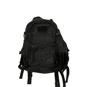 Highland Tactical Roger Canvas Backpack XL Black